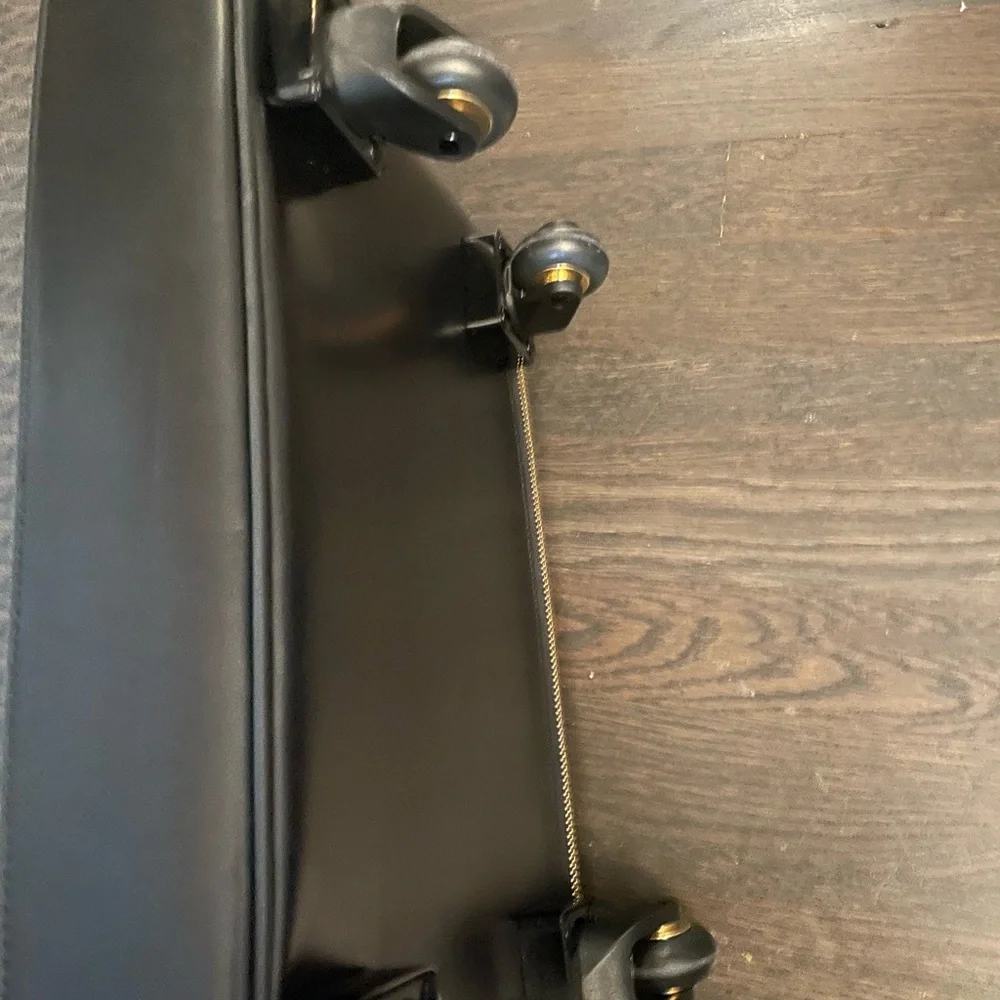 YSL Saint Laurent paris travel luggage trolley 360 wheels travel in style Italy